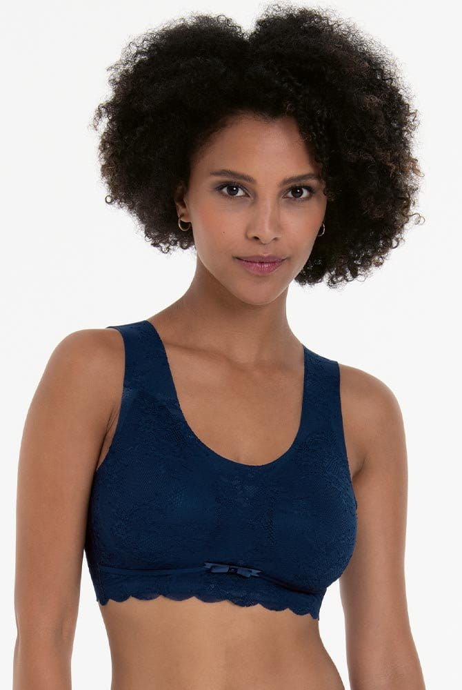 Anita Essential Lace Bralette 5400 maritim blue - Vorderansicht