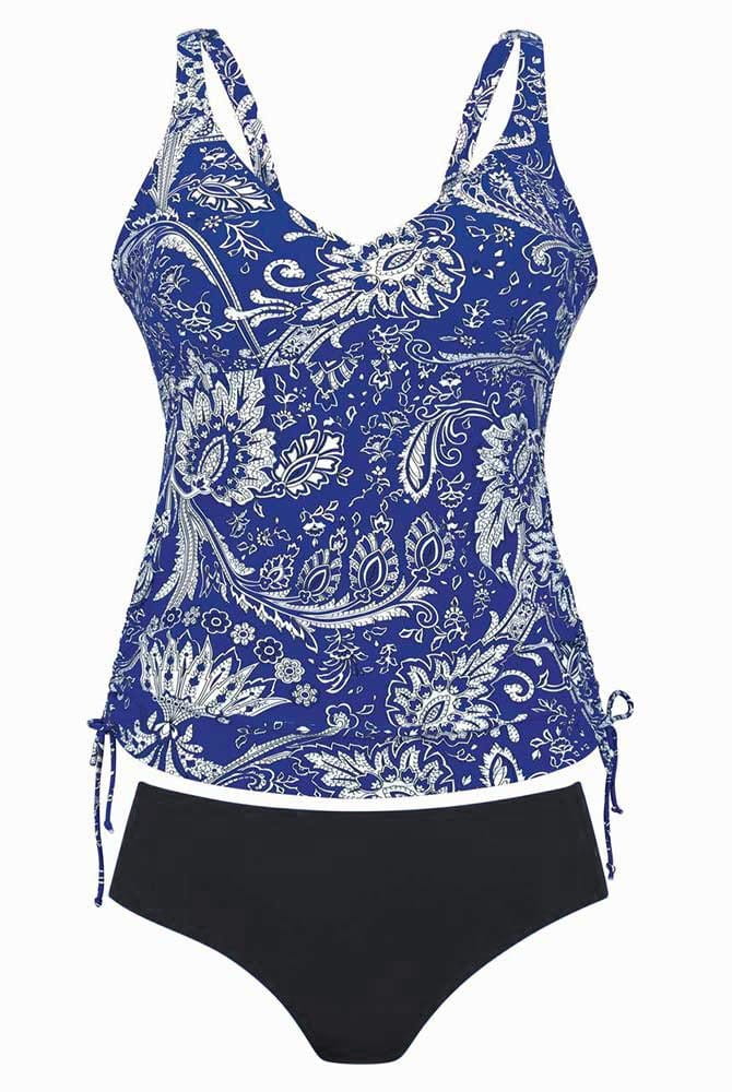 Anita Tankini-Set Malaika 8494 enzian - Vorderansicht