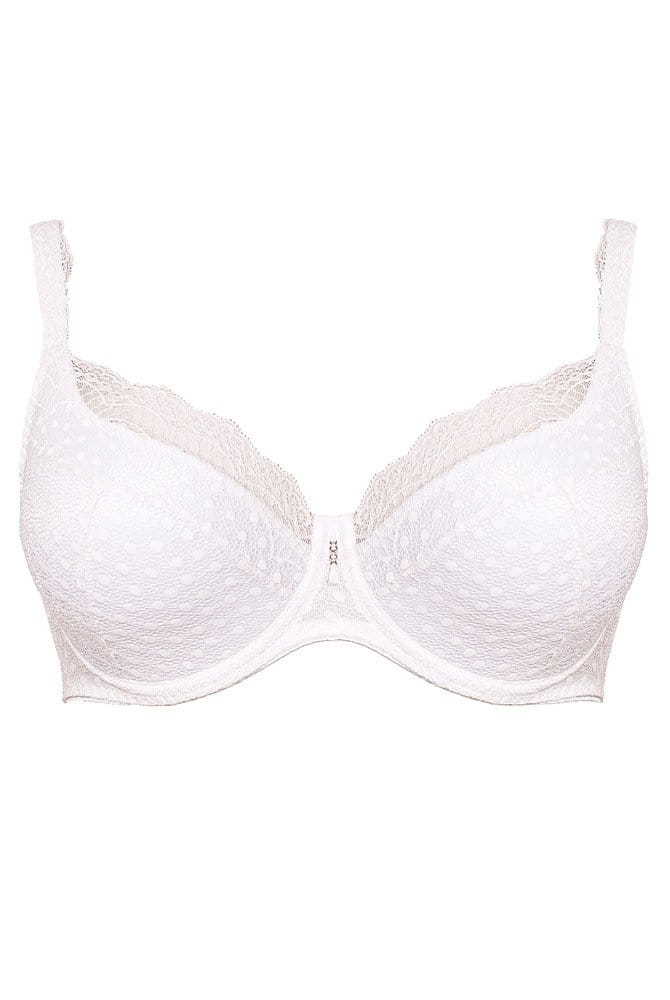 Ulla Bügel-BH Josy mit Schaum 6722 in weiß in der Vorderansicht