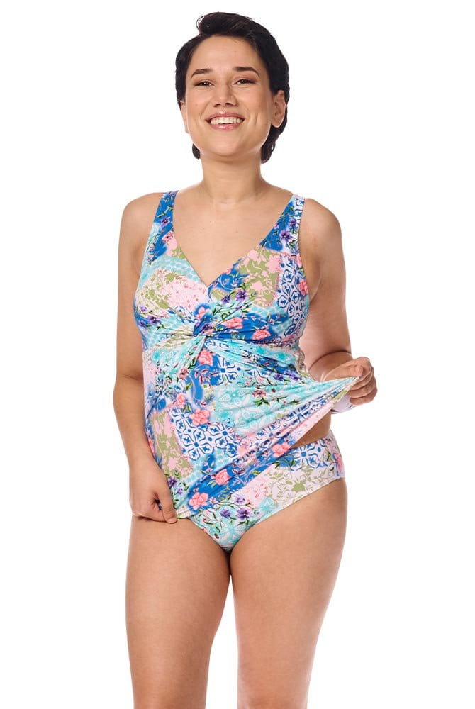 Amoena Bikinihose Paxos 71766 mit Prothesen-Tankini-Oberteil