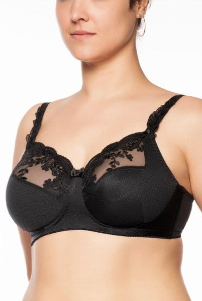 Ulla BH Ella ohne Bügel 3628 schwarz
