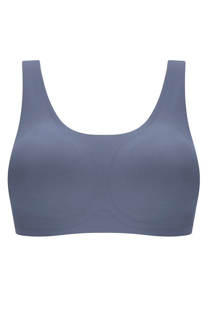 Amoena Lymph-Prothesen-BH Linda SB 45104 indigo blue - Vorderansicht