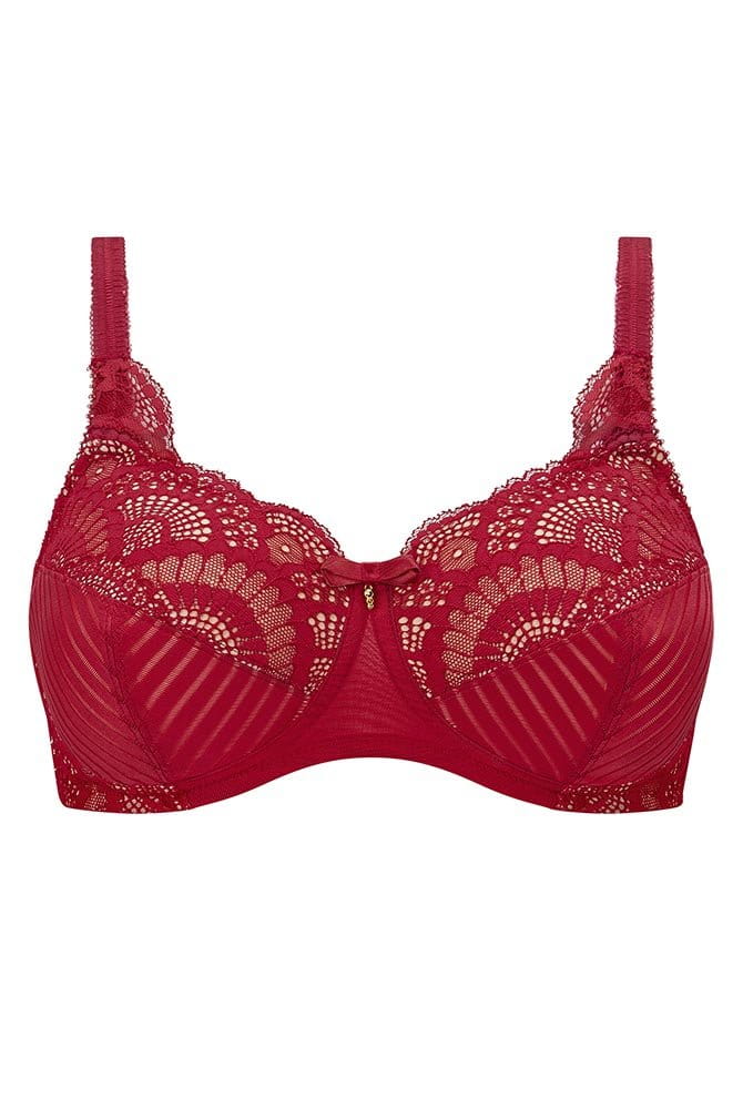 Amoena Prothesen-BH Karolina SB 45097 lipstick/sand - Vorderansicht