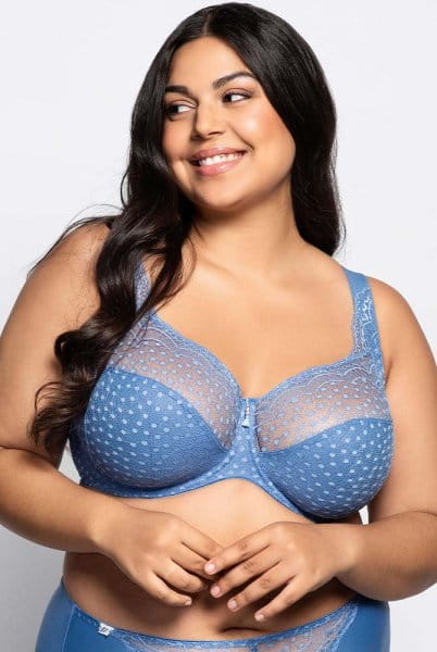Ulla Bügel-BH Josy 6723 jeans - Vorderansicht