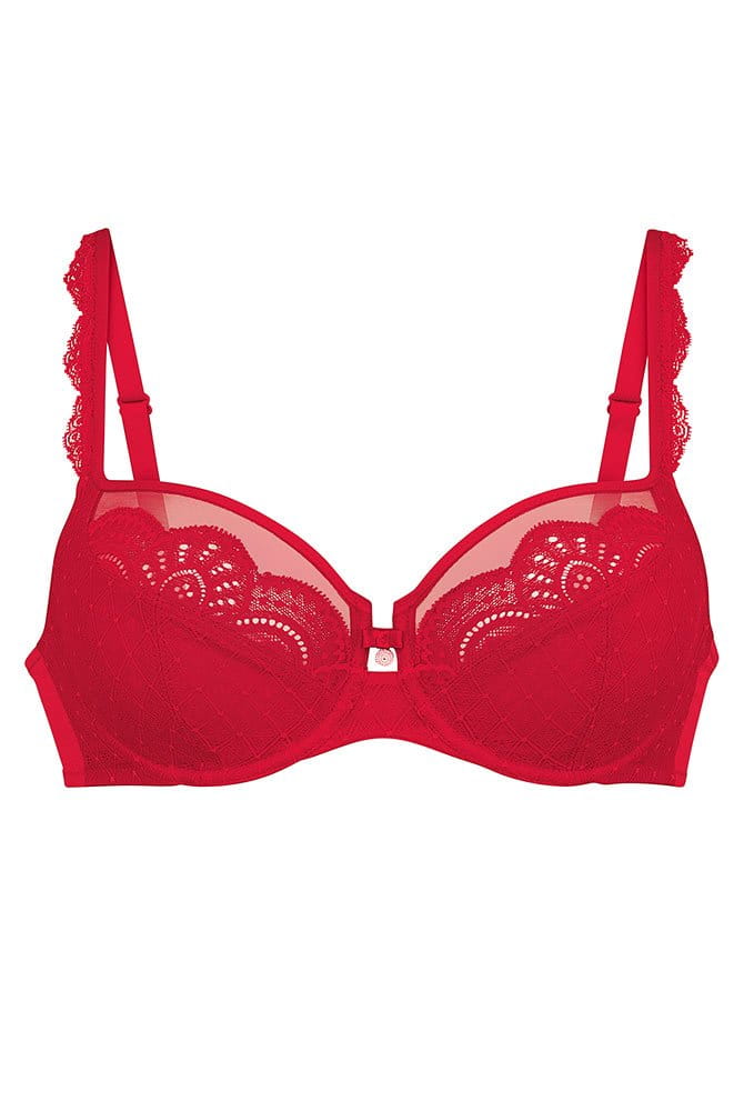 ROSA FAIA Bügel-BH Selma 5634 rot - Vorderansicht