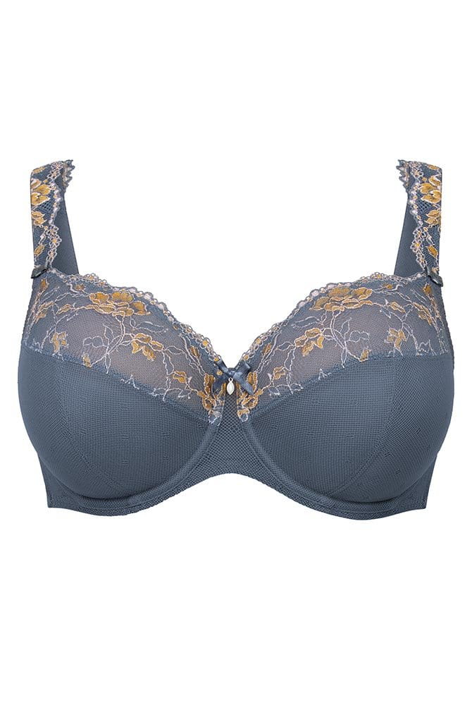 Rosa Faia Bügel-BH Colette Big Cup 5249 sky grey - Vorderansicht
