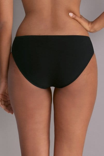 Rosa Faia Bikinihose Casual Bottom 8706-0 schwarz - Rückansicht