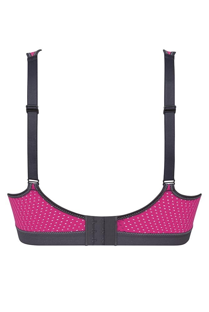 Anita Active Sport-BH performance 5566 pink/anthrazit - Rückansicht