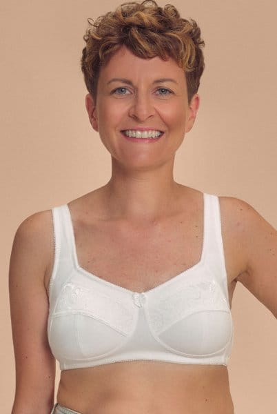 Amoena Prothesen-BH Katja SB 45116 weiß - Vorderansicht
