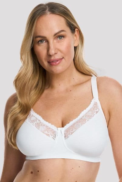 Susa BH Ascona ohne Bügel 8224 weiß - Vorderansicht