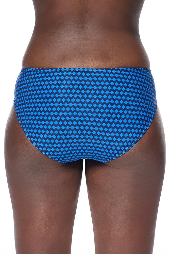 Amoena Bikinihose Padua 71786 blau/dunkelblau - Rückansicht