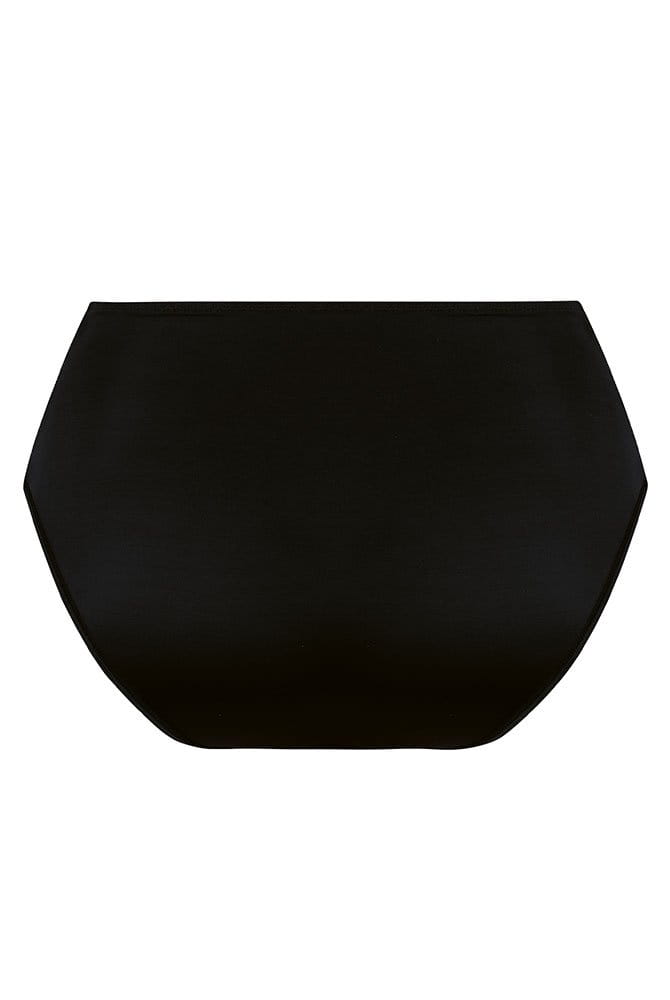 Rosa Faia Taillenslip Eloise 1395 schwarz - Rückansicht