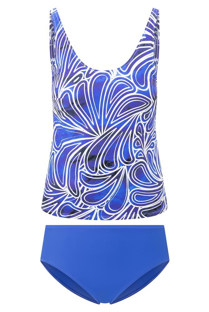 Susa Prothesen-Tankini Set Blue Splash 2000 blue print