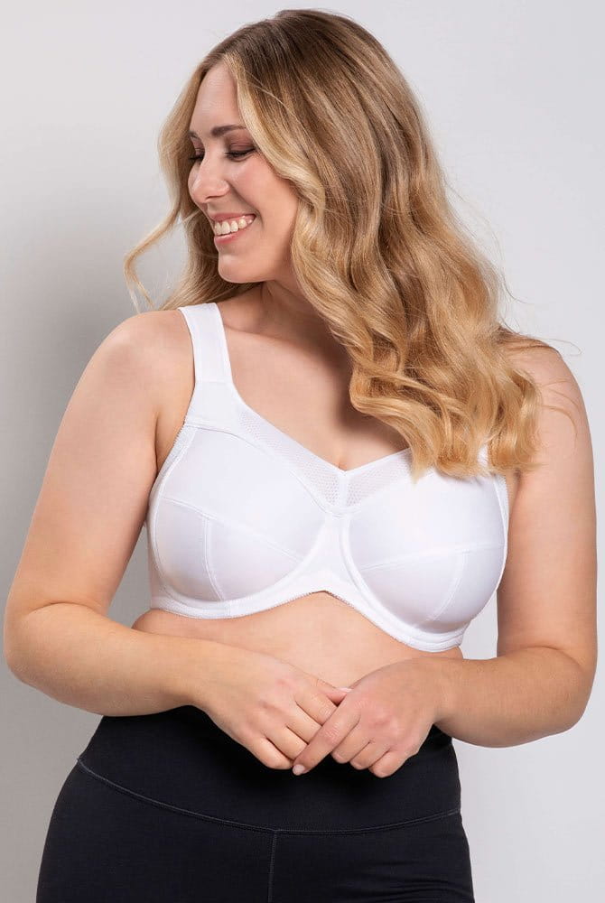 Ulla Sport-BH Kate mit Bügel 6024 weiß