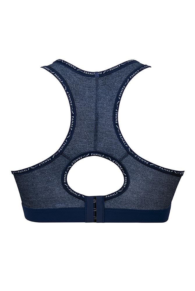 Anita Active Sport-BH PanAlp Delta Top 5562 jeans - Rückansicht