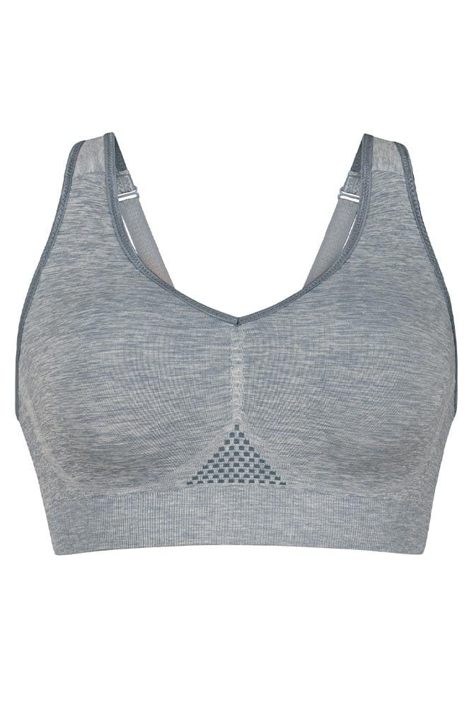 Anita Care Prothesen-BH Lotta 5739X grau melange - Vorderansicht