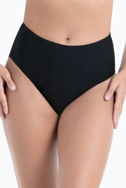 Anita Bikinihose Essential High Waist 8414-0 schwarz - Vorderansicht