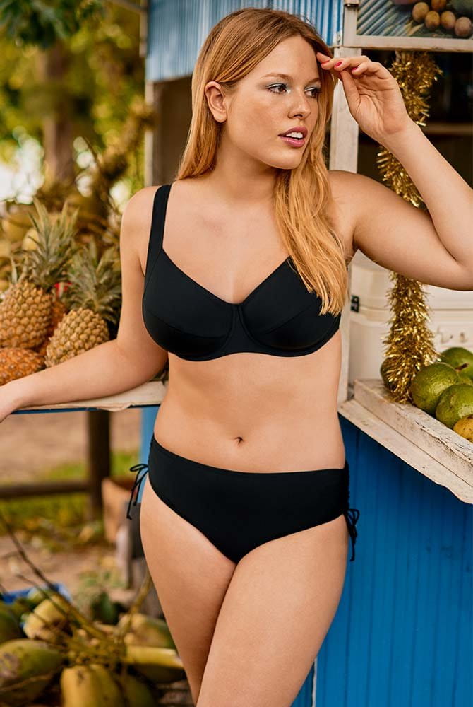 Rosa Faia Bikini-Hose Ive Bottom 8703-0 schwarz