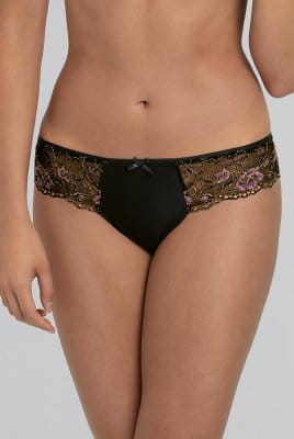 Rosa Faia Shorty Colette 1348 schwarz - Vorderansicht