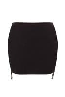 Rosa Faia Bikini-Hose Kim Bottom 8710-0 in schwarz ohne seitliche Raffung
