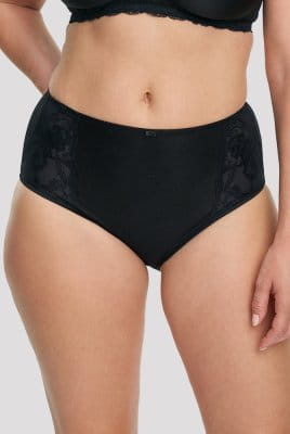 Susa Taillenslip Porto 705 schwarz - Vorderansicht