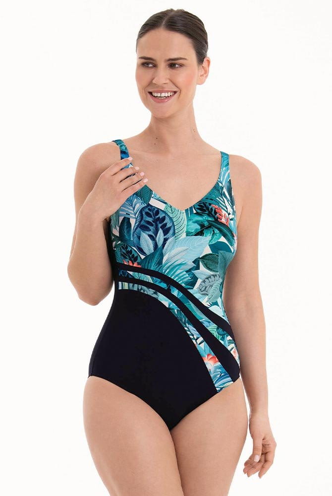 Anita Care Prothesen-Badeanzug Dirban 6330 Submarin Blue - Vorderansicht