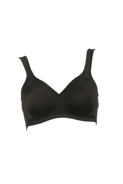 Rosa Faia Soft-BH Twin 5493 schwarz - Vorderansicht