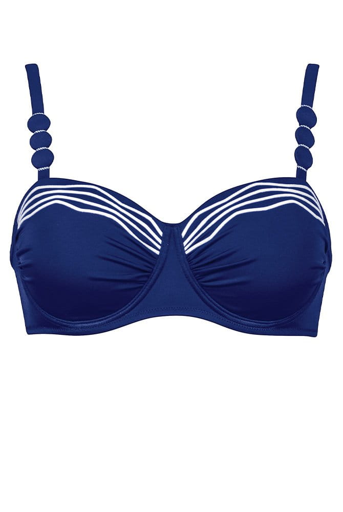 Lidea - Bikini-Oberteil Nouvelle Vague - Blau