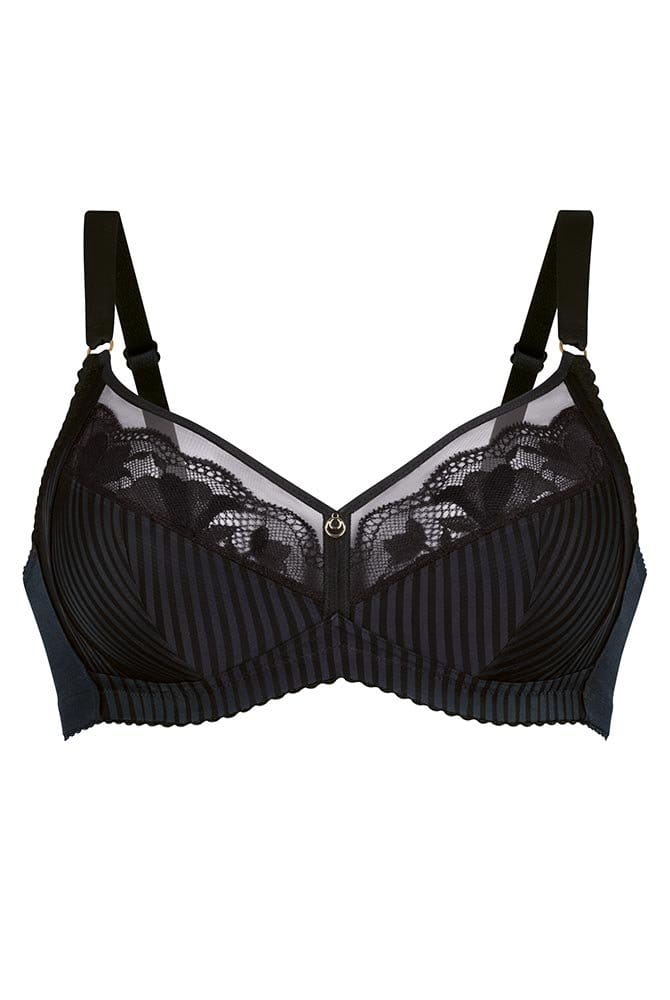 Rosa Faia Soft-BH Sita 5266 schwarz - Vorderansicht