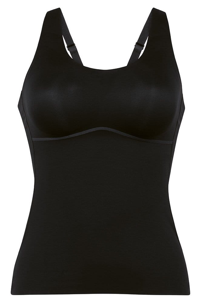 Anita Essential Hemd mit Schale 0654 in Farbe schwarz - Vorderansicht