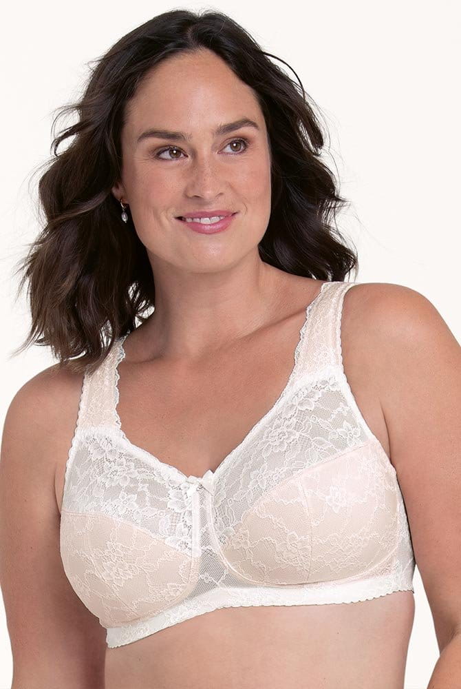 Rosa Faia Komfort-BH Bobette 5292 crystal - Vorderansicht