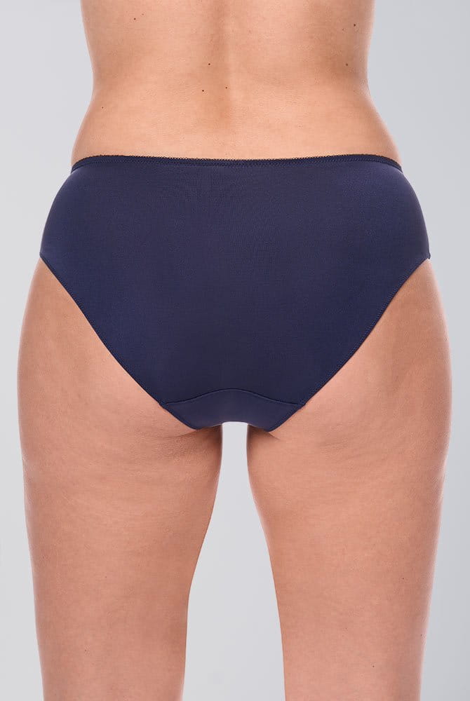 Amoena Panty Delila 45111 blau/magenta - Rückansicht