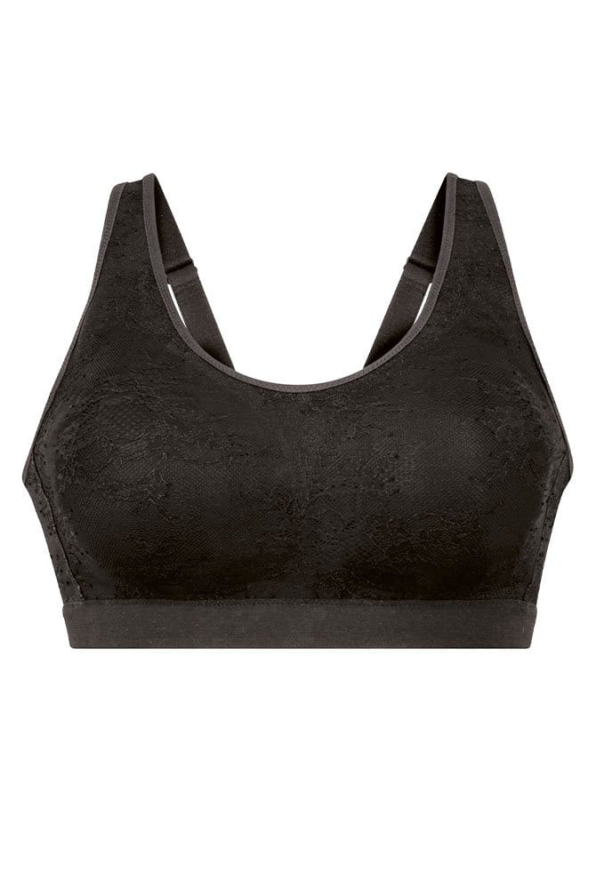 Anita Care Prothesen-Bralette Essential Lace 4700X schwarz - Vorderansicht