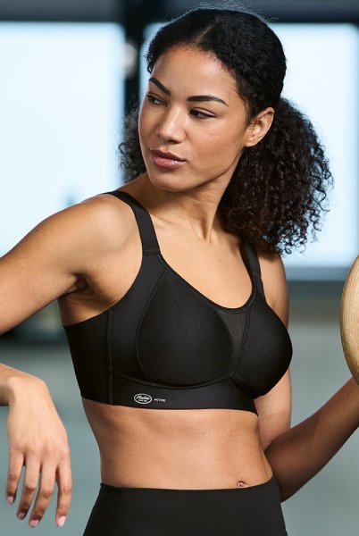 Anita active Sport-BH smart control 5530 in Farbe schwarz