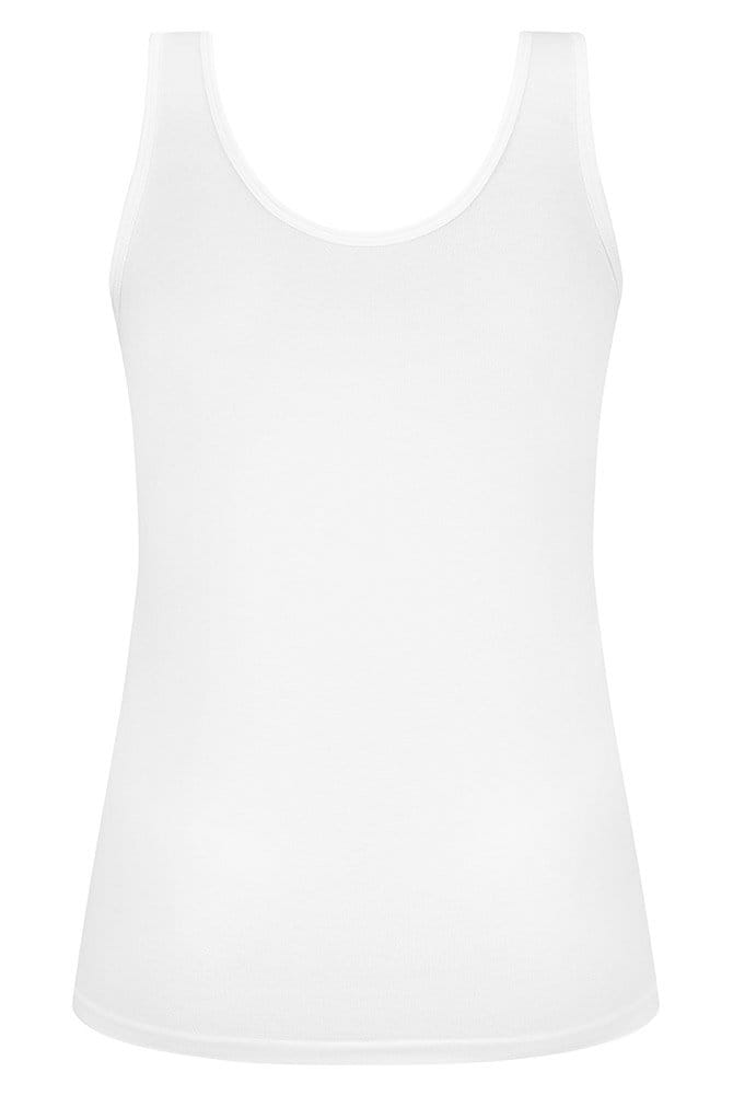 Amoena Post-OP Top Malia 45107 weiß - Rückansicht