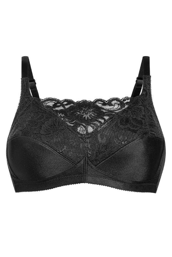 Amoena Prothesen-BH Isabel 2118 schwarz - Vorderansicht