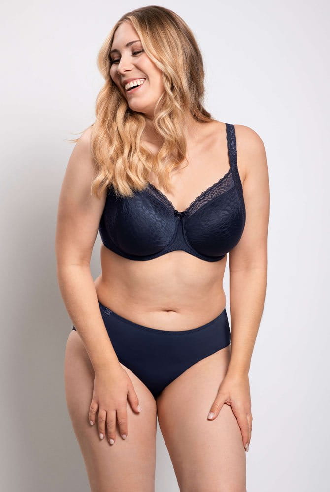 Ulla Slip Lynn 2432 denim mit Bügel-BH Lynn