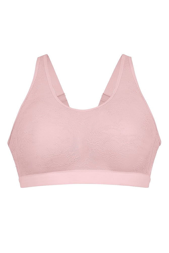 Anita Care Prothesen-Bralette Essential Lace 4700X rosewood - Vorderansicht