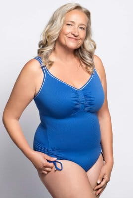 Ulla Badeanzug Sansibar 9211 azurblau