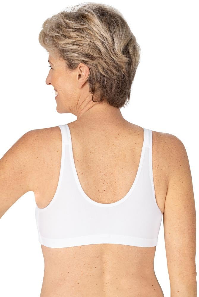 Amoena Erstversorgungs-BH Hannah 2160 weiß - Rückansicht