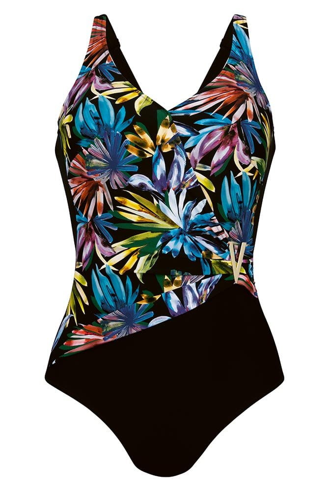 Anita Care Prothesen-Badeanzug Teresina Night Flowers 6303