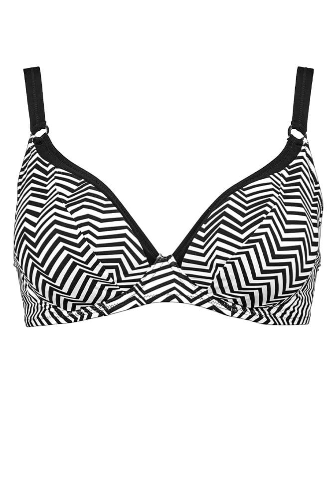 Lidea - Bikini-Oberteil Black Bites - Schwarz-weiß