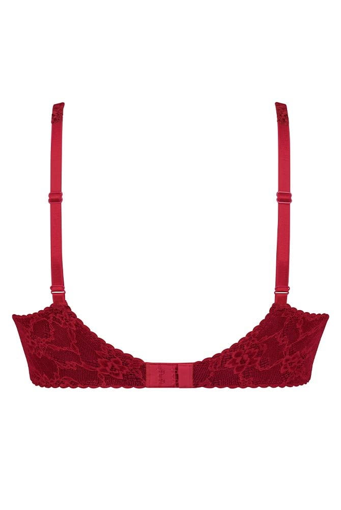 ROSA FAIA Bügel-BH Bobette 5288 rubin - Rückansicht