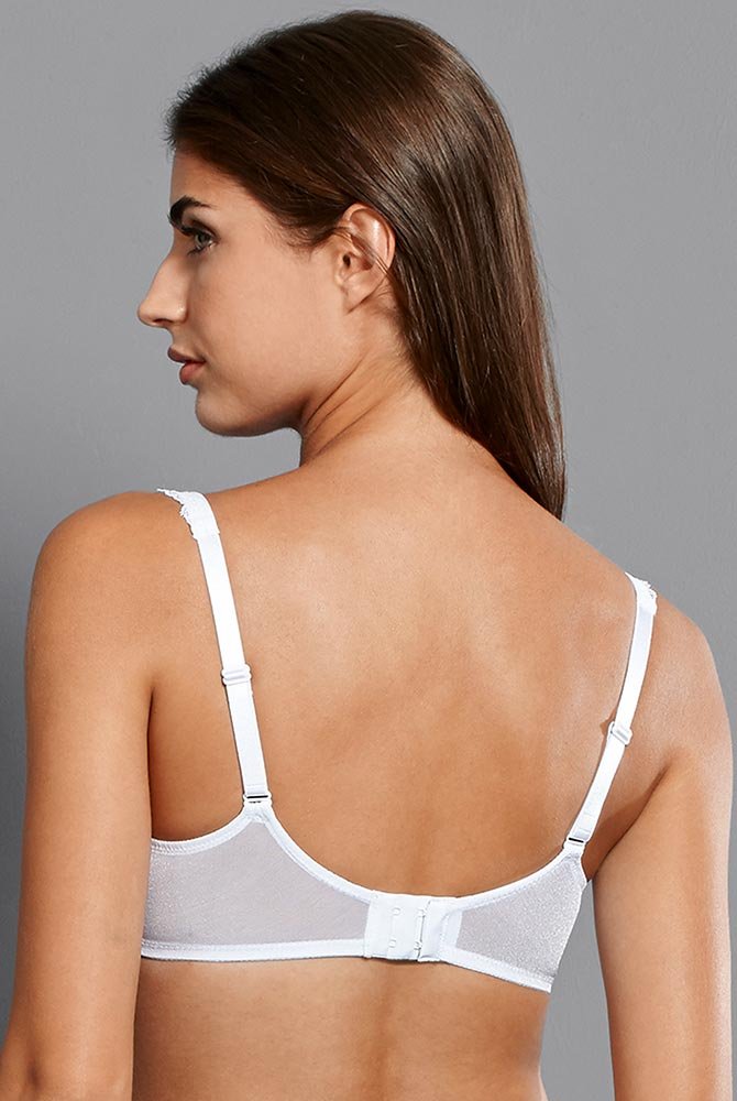 Rosa Faia Bügel-BH Selma mit Spacerschale 5637 weiß - Rückansicht