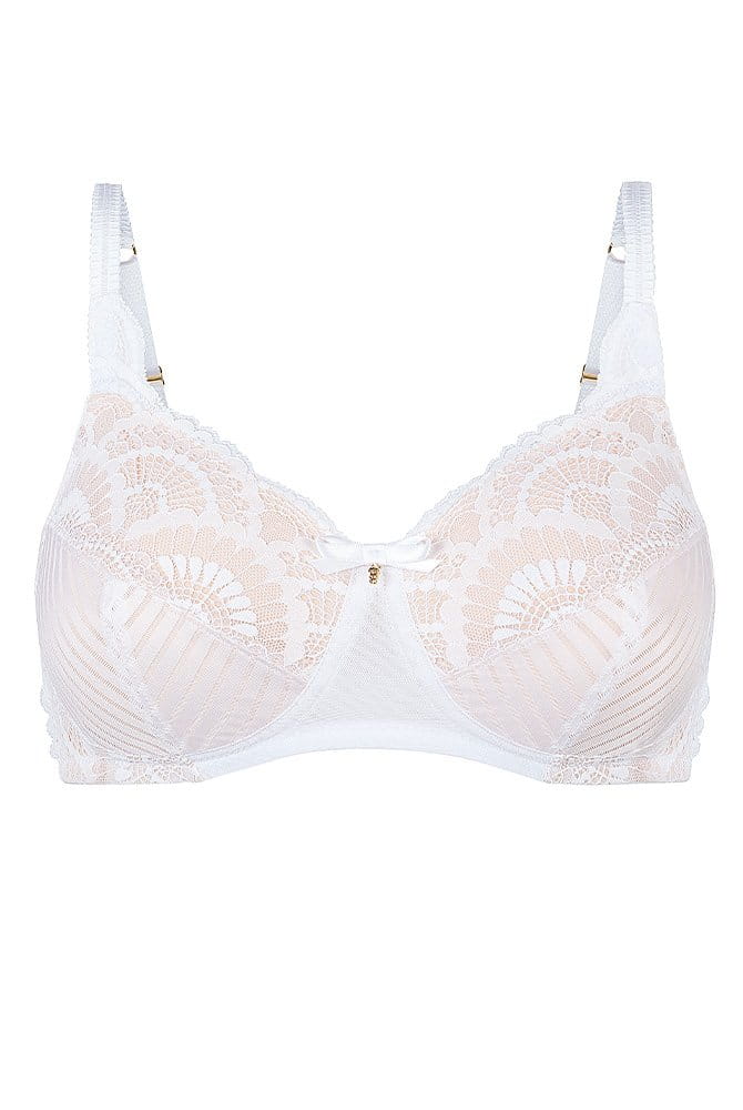 Amoena Prothesen-BH Karolina SB 44505 weiß - Vorderansicht