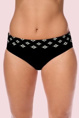 Amoena Bikinihose Palermo HW 71750 mit umgeschlagenem Bund - Vorderansicht