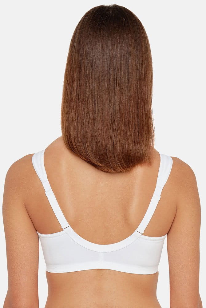 SUSA Vorderverschluss-BH London 8145 weiß - Rückansicht