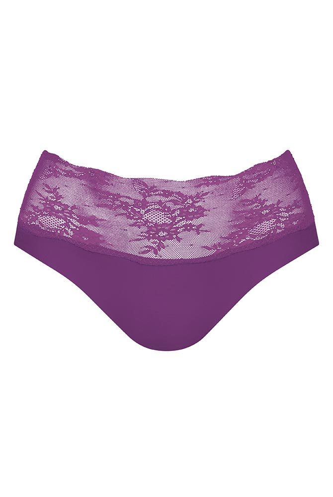 Anita Essential Lace High Waist Slip 1304 magic purple - Vorderansicht