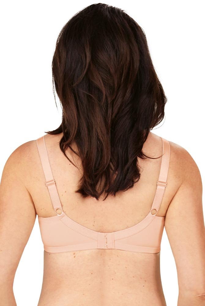 Amoena Prothesen-BH Nancy mit Vorderverschluss 44808 rose nude - Rückansicht
