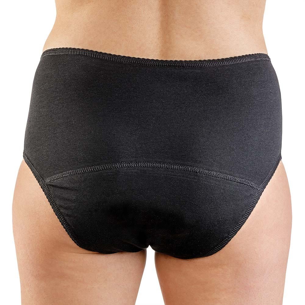 Suprima bodyguard new life Hüftslip bei Inkontinenz 1296 schwarz - Rückansicht